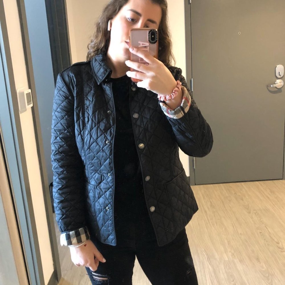 Burberry Brit Black Quilted Jacket